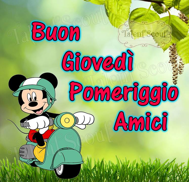 Buon Giovedì Pomeriggio link da condividere con gli amici - Bgiorno.it