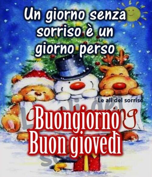 Buon Giovedì Natale 5 immagini fantastiche - Bgiorno.it